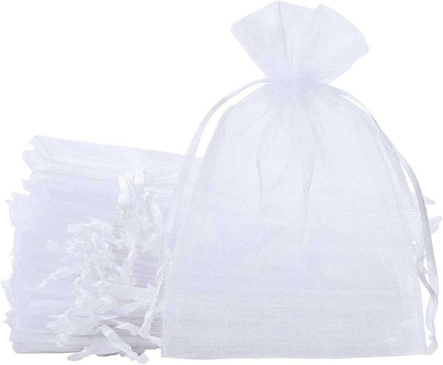 Bulk 80pcs Organza Drawstring Bags (13x18cm)