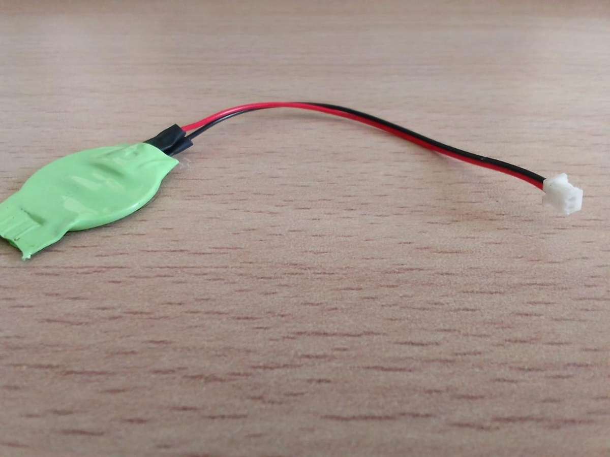 CR2016 CMOS BIOS Coin Battery with 2 pin connector.