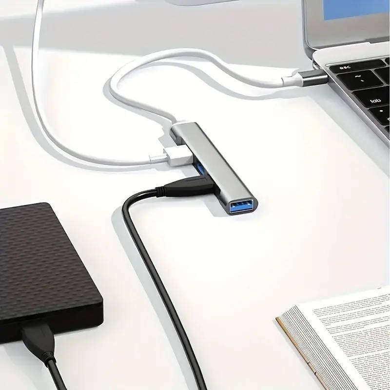 USB HUB, 3 +1 PORTS USB-A