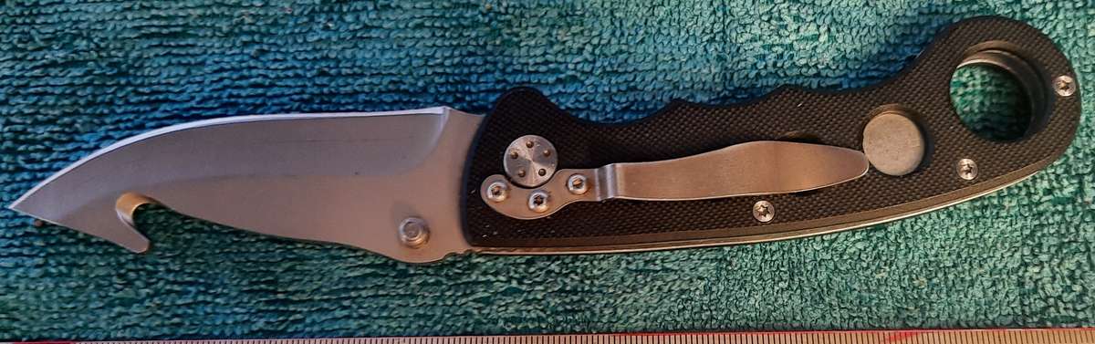 Lock Blade pocket knife Tekut  With nylon pouch