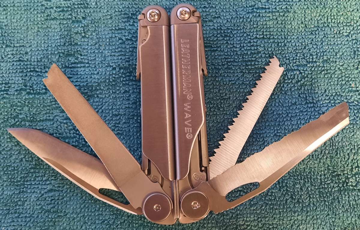 Leatherman Wave 1 Multitool  With Nylon  Pouch Good Condition