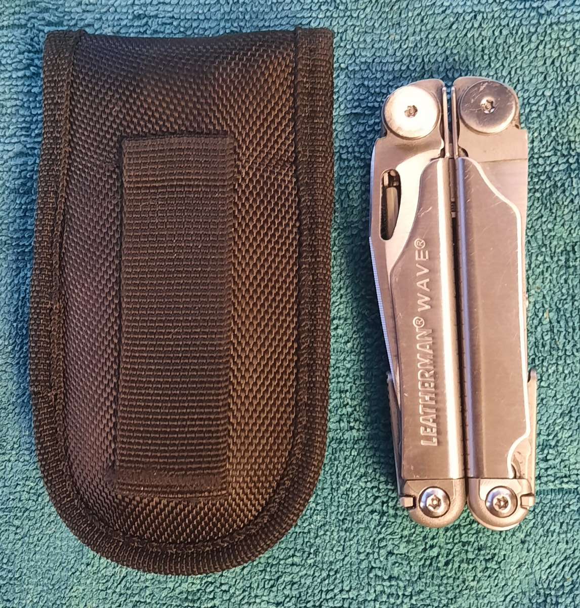 Leatherman Wave 1 Multitool  With Nylon  Pouch Good Condition