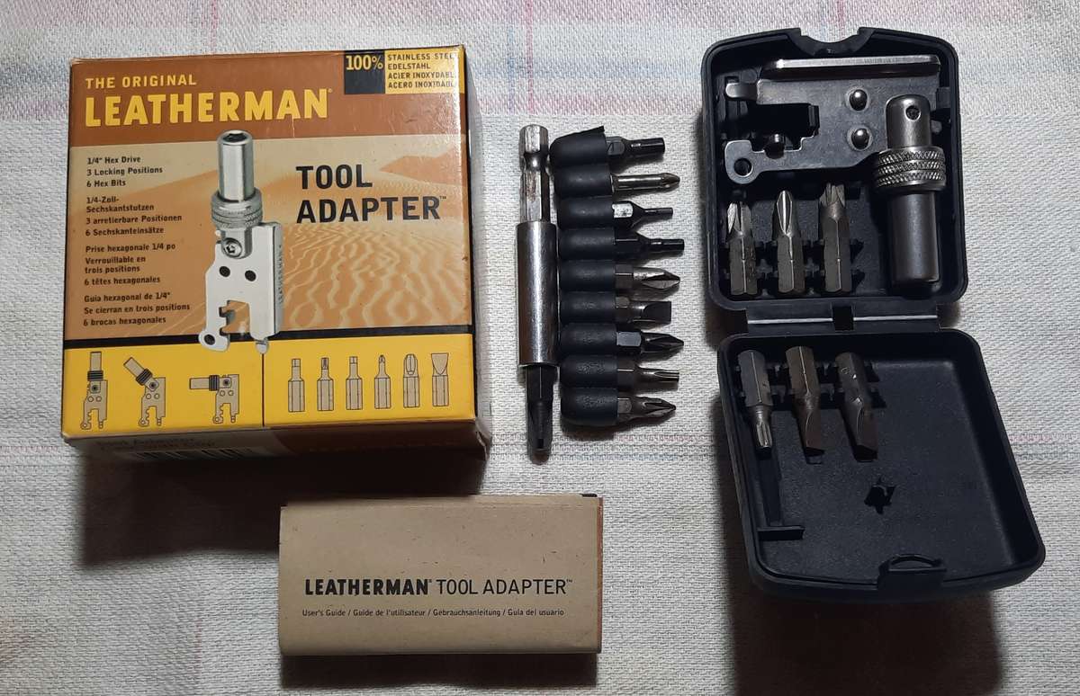 Leatherman Retired Good condition Tool Adaptor as per pics