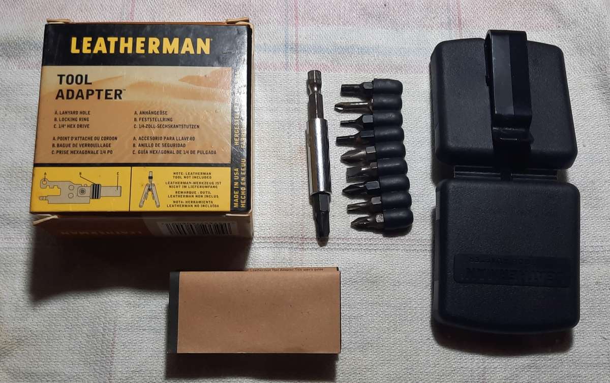 Leatherman Retired Good condition Tool Adaptor as per pics