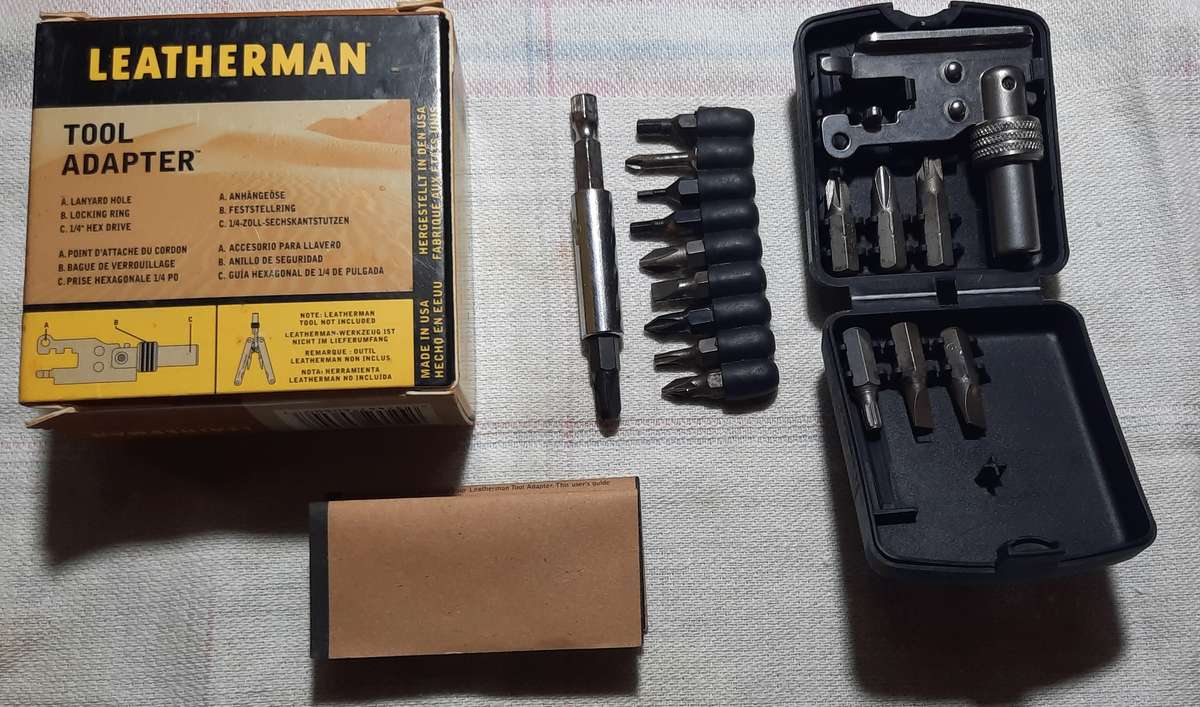 Leatherman Retired Good condition Tool Adaptor as per pics