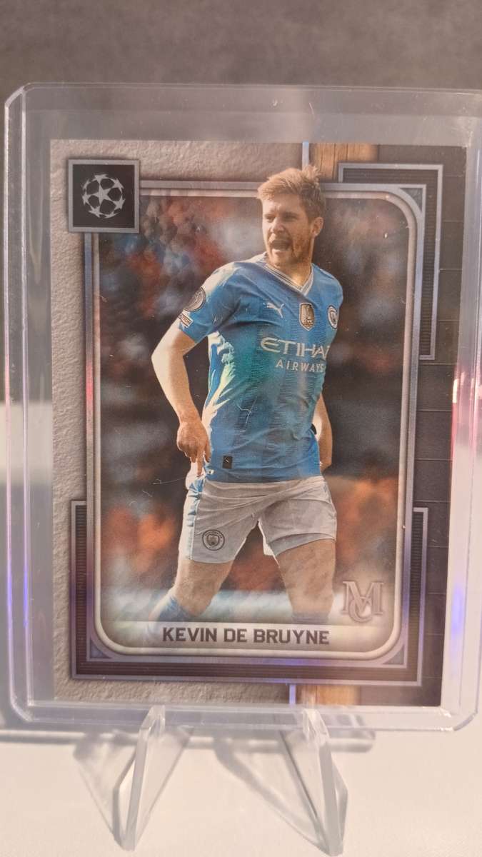 2024 Topps Museum UCL Kevin De Bruyne #19