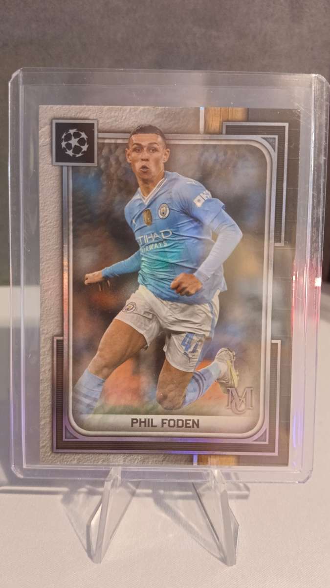 2023-2024 Topps Museum Collection UCL Phil Foden #46