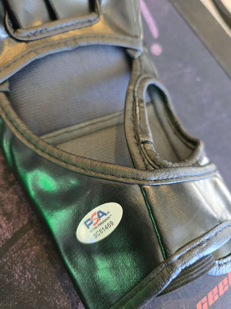 Signed and Inscribed UFC Glove - Nick Diaz - Includes COA