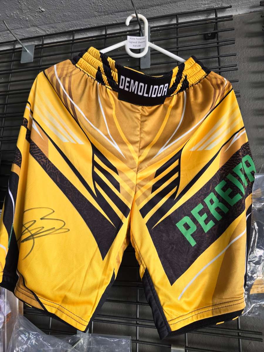 Signed UFC Shorts - Alex Pereira - Includes COA