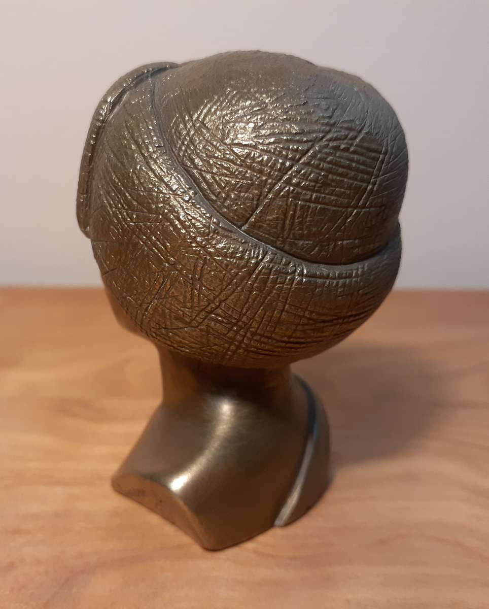 Investment Art - Casper Darare (1952 - 2001) Bronze Overlay Sculpture - Xhosa Female, No.4