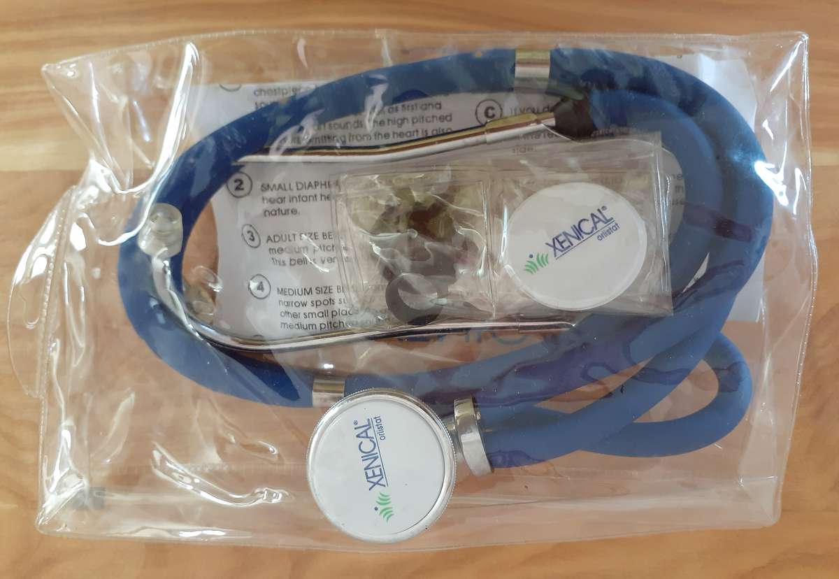 Stethoscope (as new) Xenical Orlistat Medical Dual Head