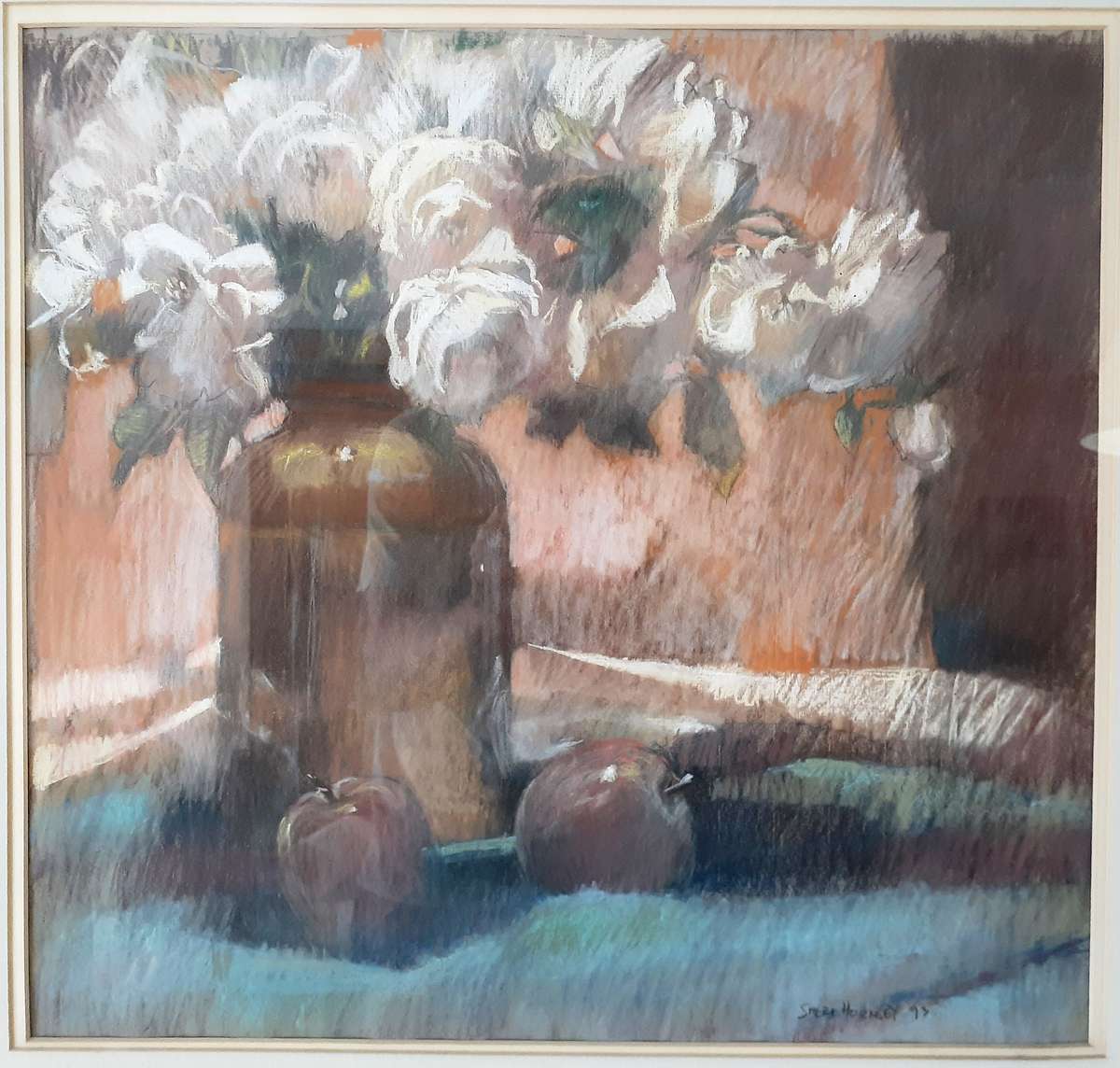 Original Framed Pastel Painting by SA Artist SHERI HORNSEY (dated 1993)