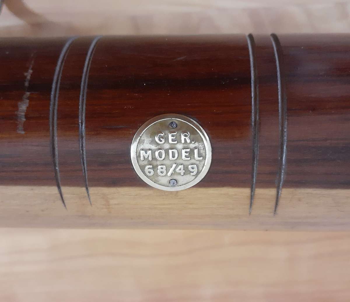 Rare Voortrekker Monument Inauguration Tambotie Coat Rack, dated 1949