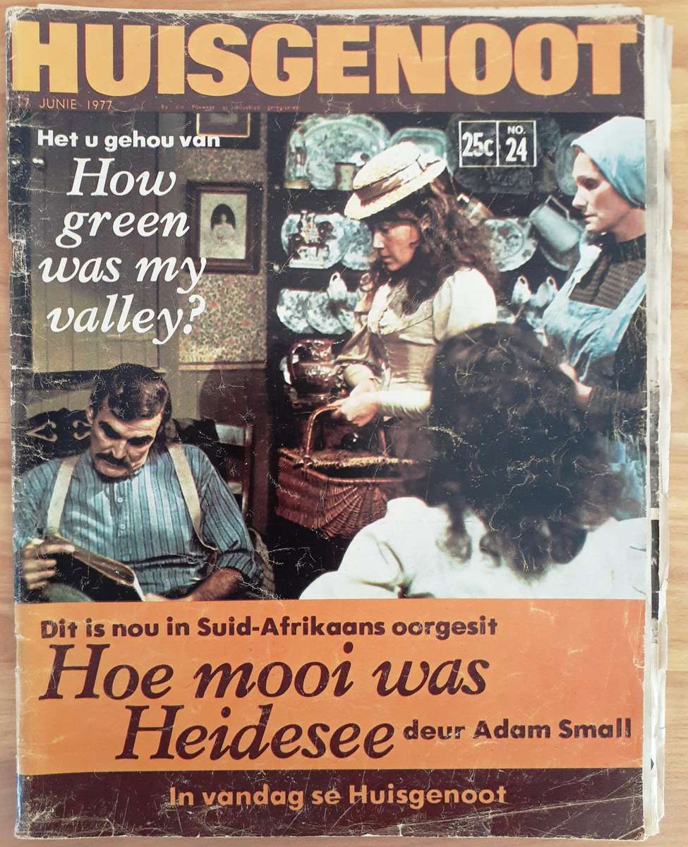 Three Vintage Huisgenoot and 3 x Panorama Magazines, 1968, 1969, 1977 Issues