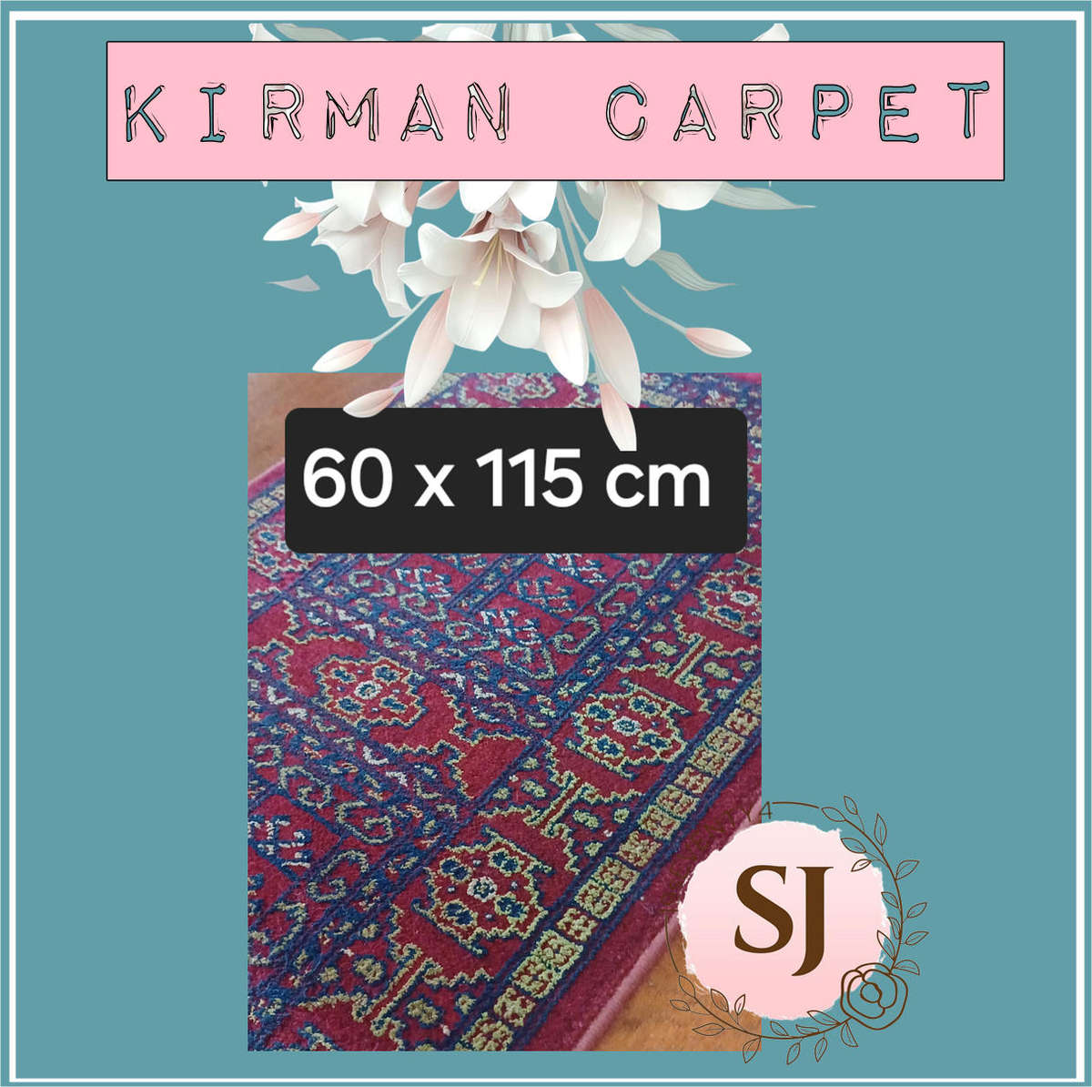 Small Kirman Carpet | Very Good Condition |