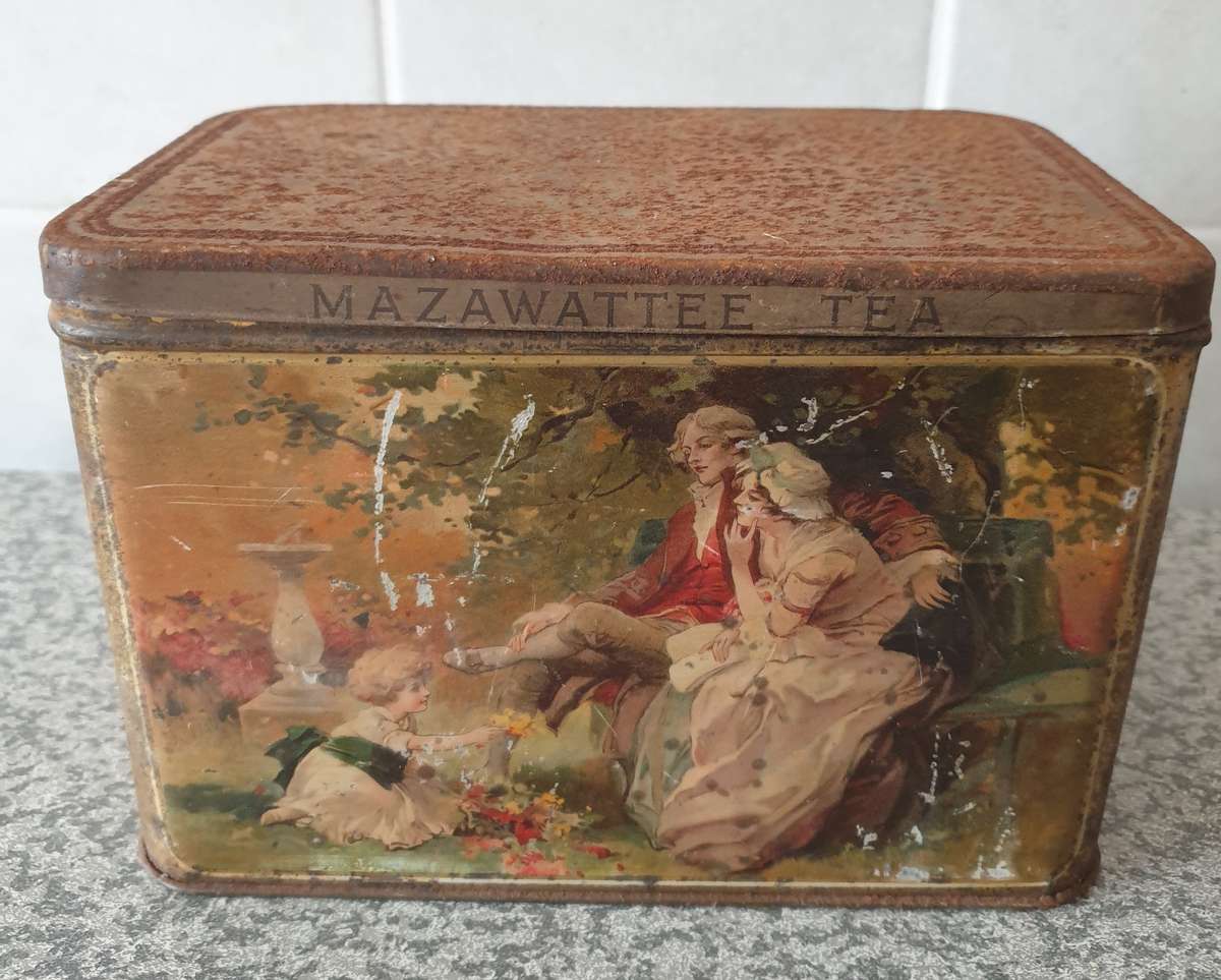 MAZAWATTEE Tea Tin