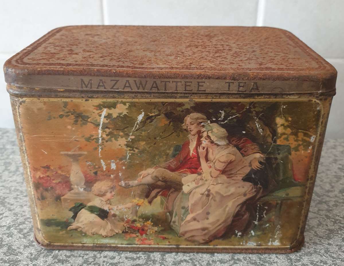 MAZAWATTEE Tea Tin