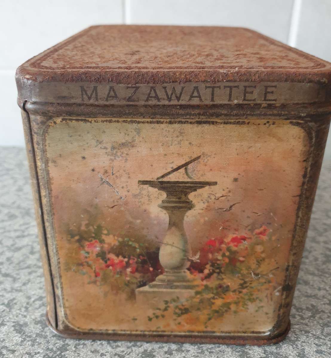 MAZAWATTEE Tea Tin