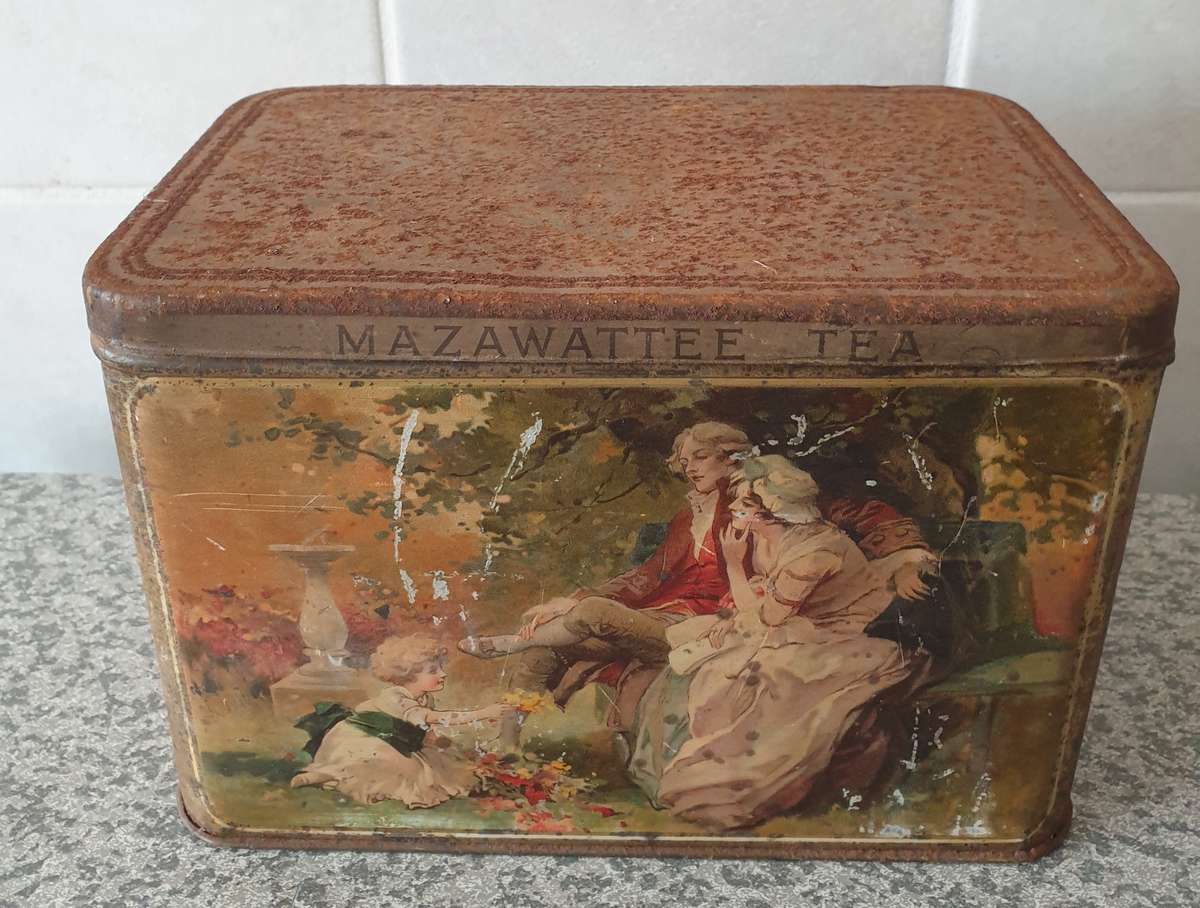 MAZAWATTEE Tea Tin
