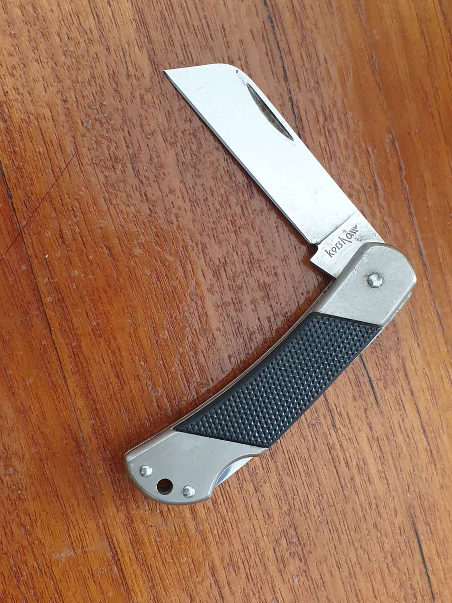 KERSHAW "BILTONG" LOCKING BLADE STAINLESS STEEL KNIFE FROM JAPAN.