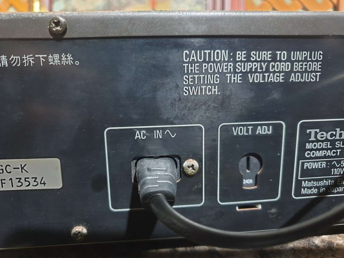 Technics SL-PG440 CD Player