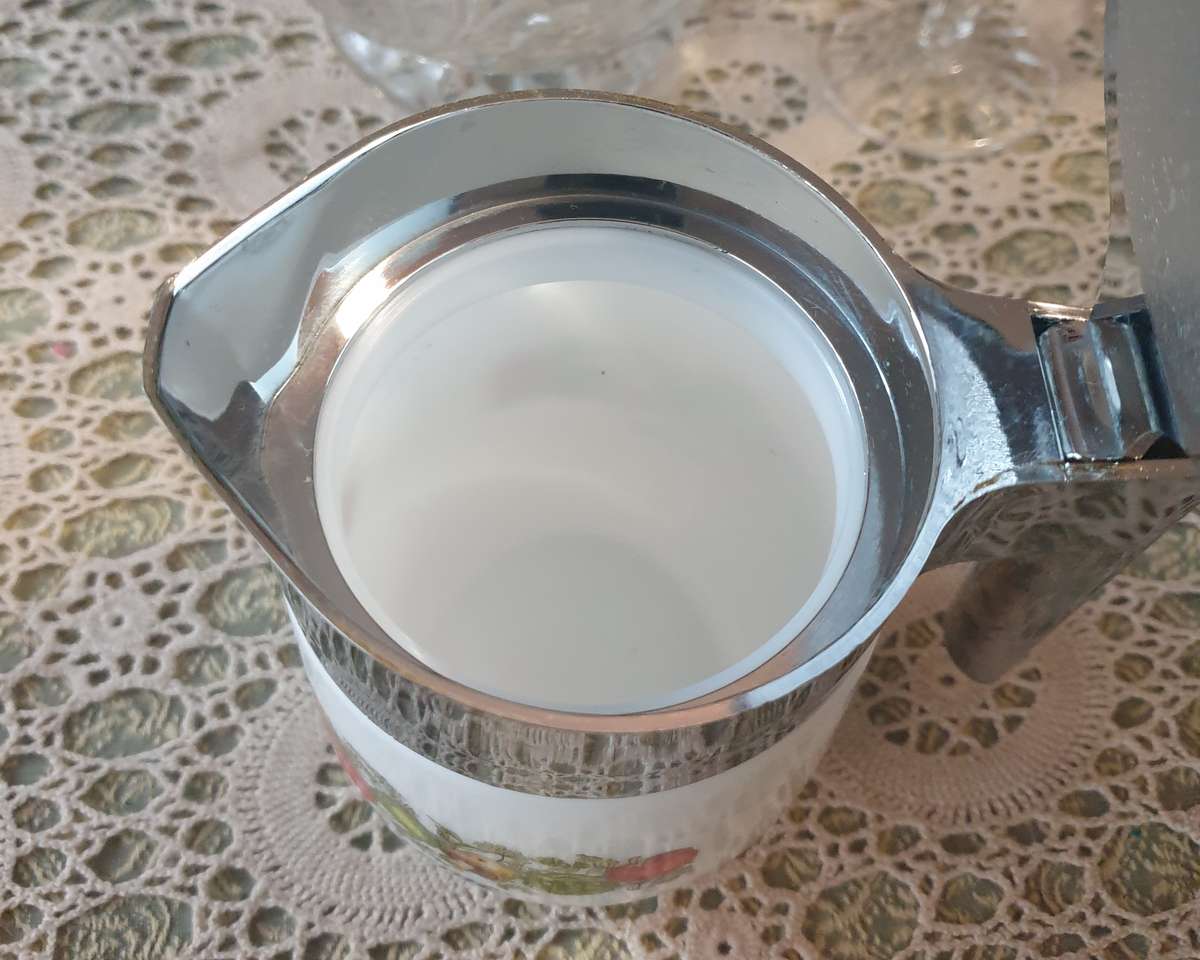 Vintage Gemco Spice of Life White Milk Glass SET