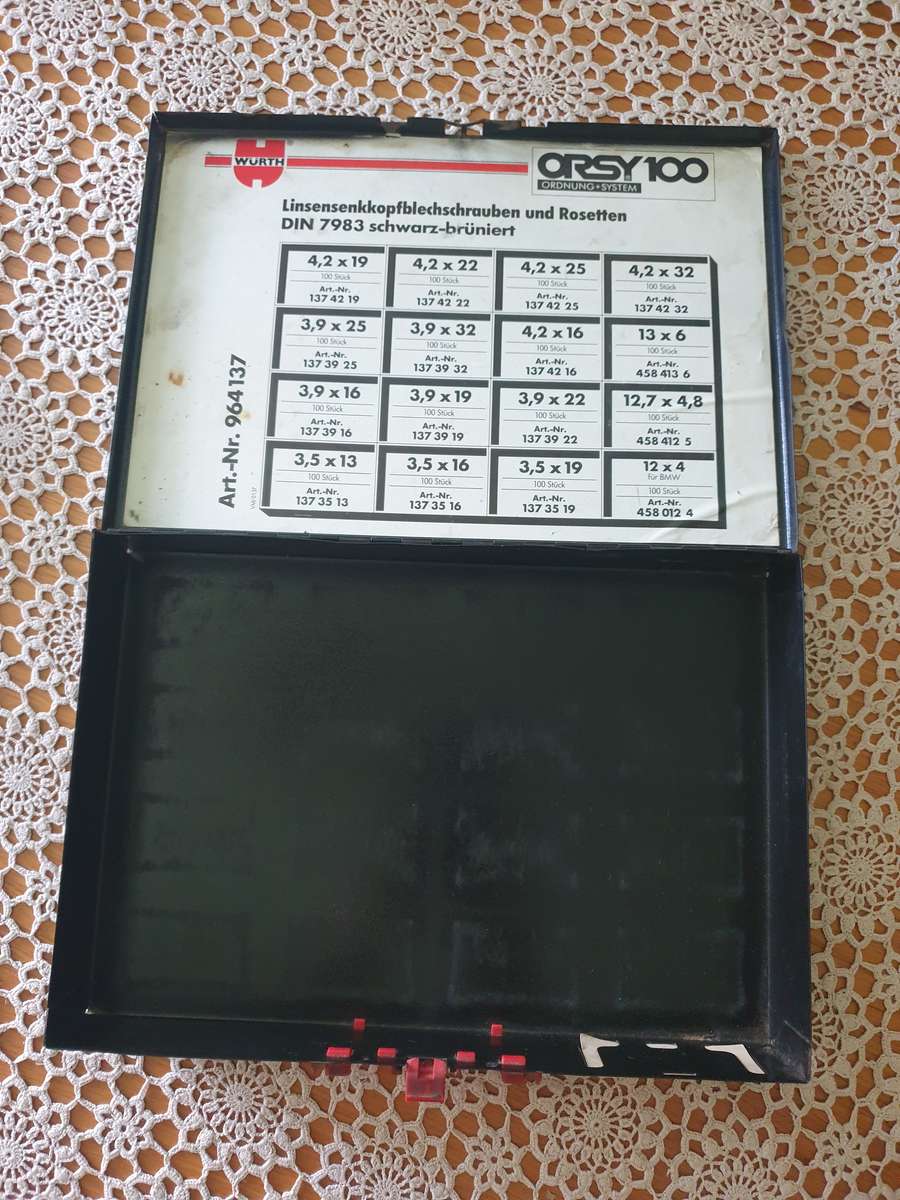 WURTH SMALL METAL TOOL BOX