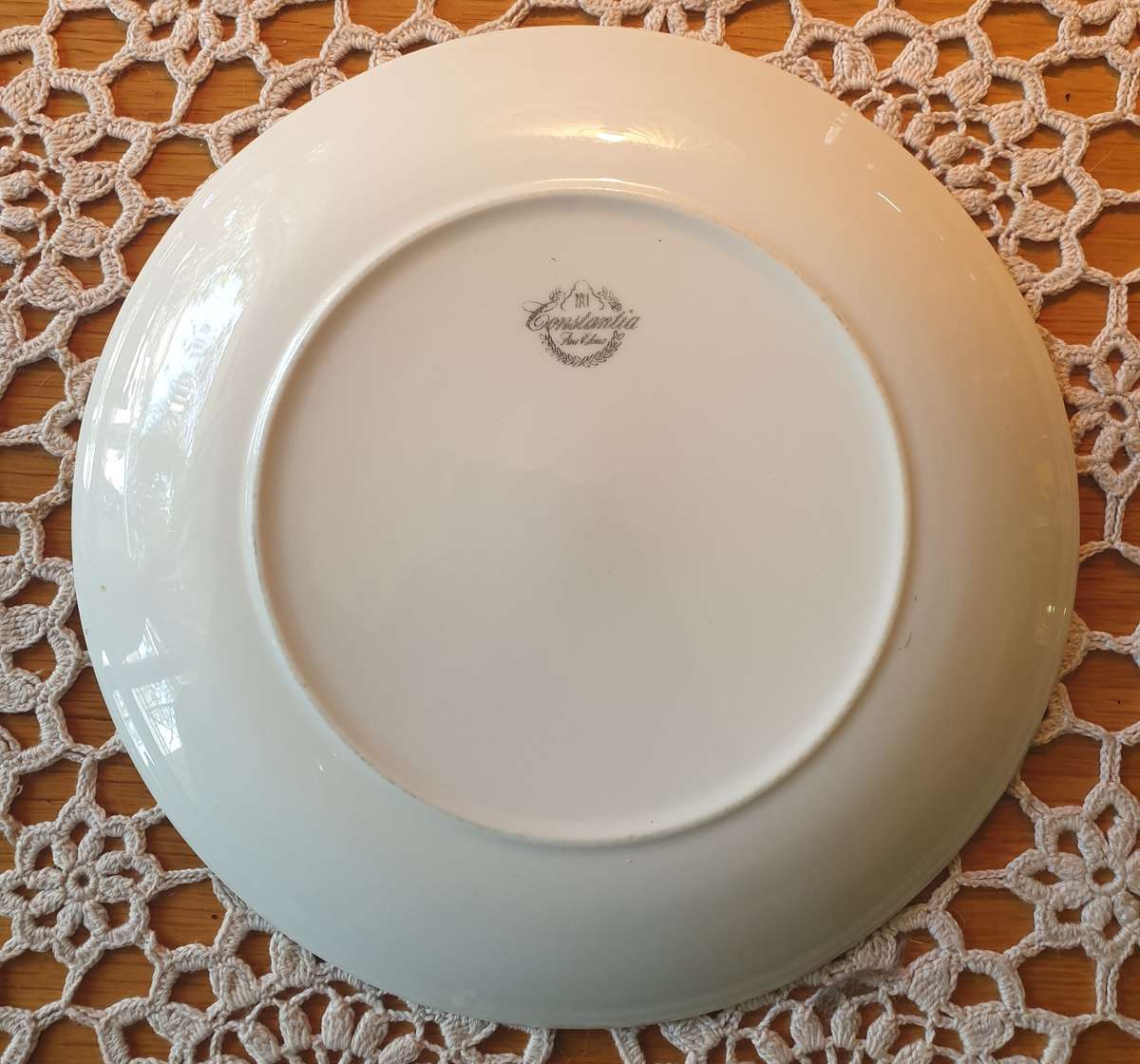 Constantia fine china wall plate