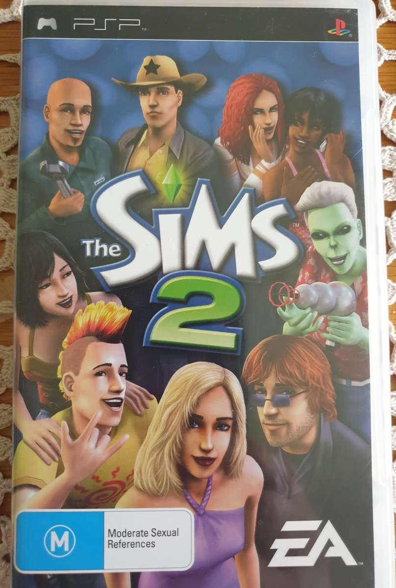 Playstation PSP  game _Sims 2
