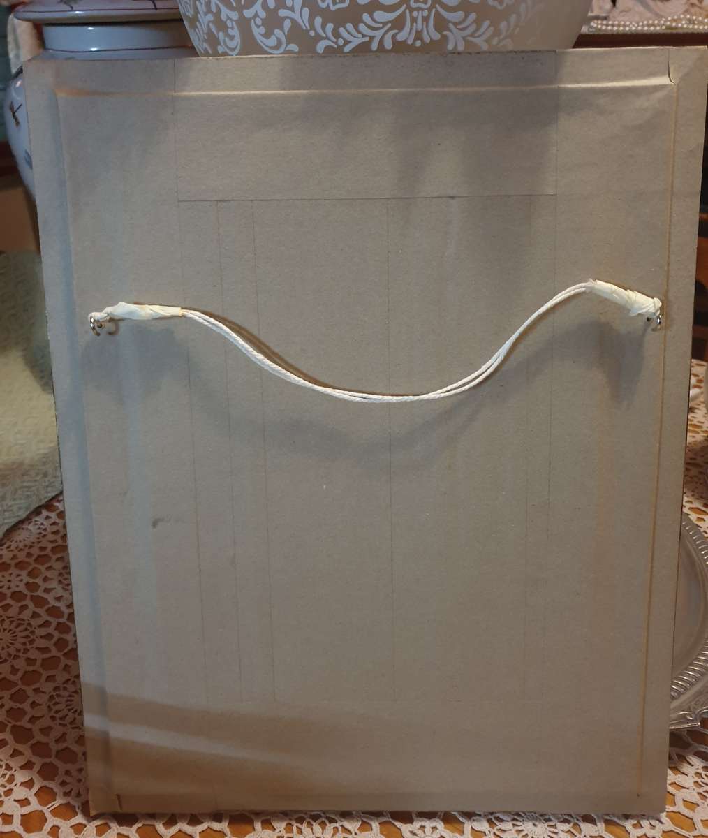 Painting in Wooden  Painted Frame | E. Mcmullin | ENGLAND | VINTAGE |