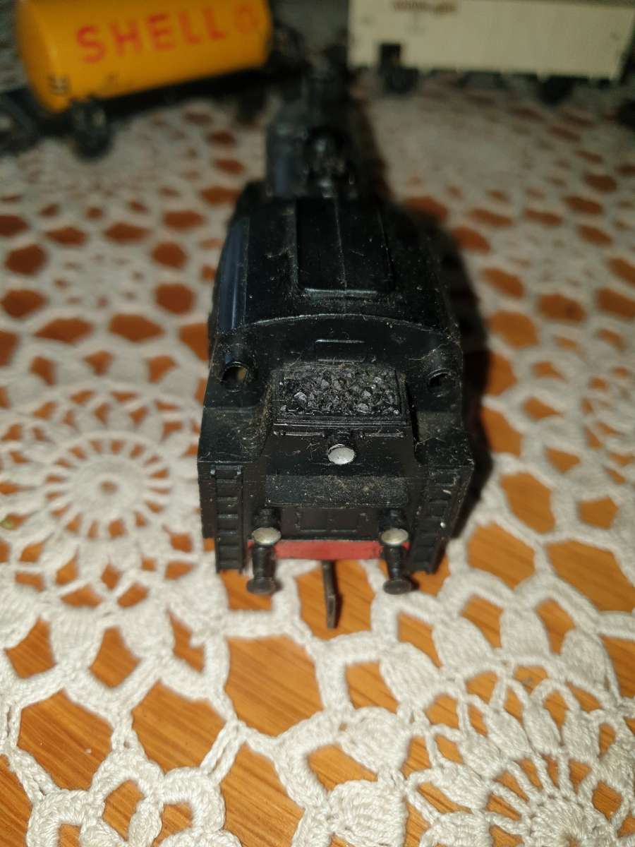 Märklin 3000 Steam Locomotive BR 89 005 ex. and three Very Rare coaches . WORKING ORDER