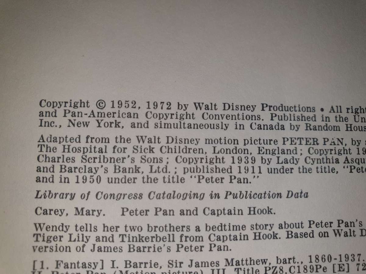 Three Vintage Walt Disney Classic novels from early 1970's