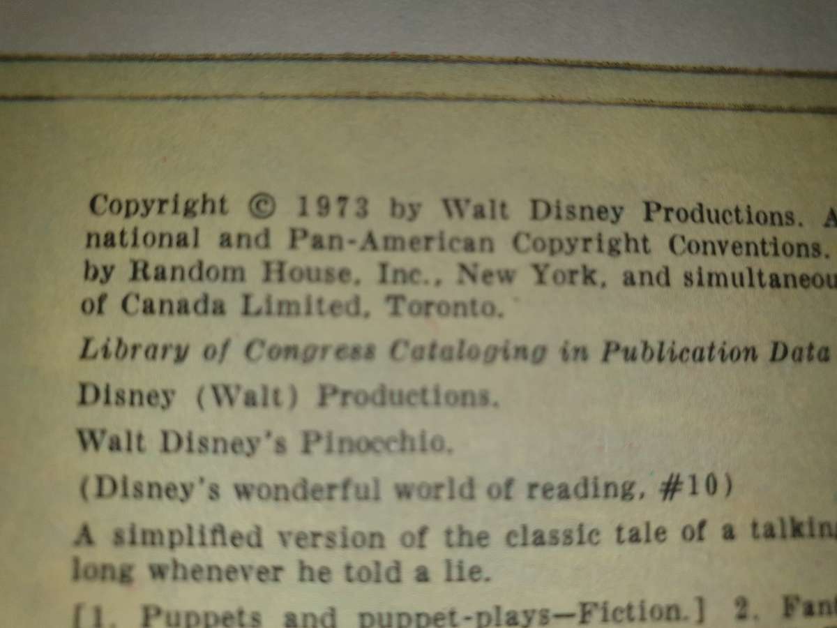 Three Vintage Walt Disney Classic novels from early 1970's