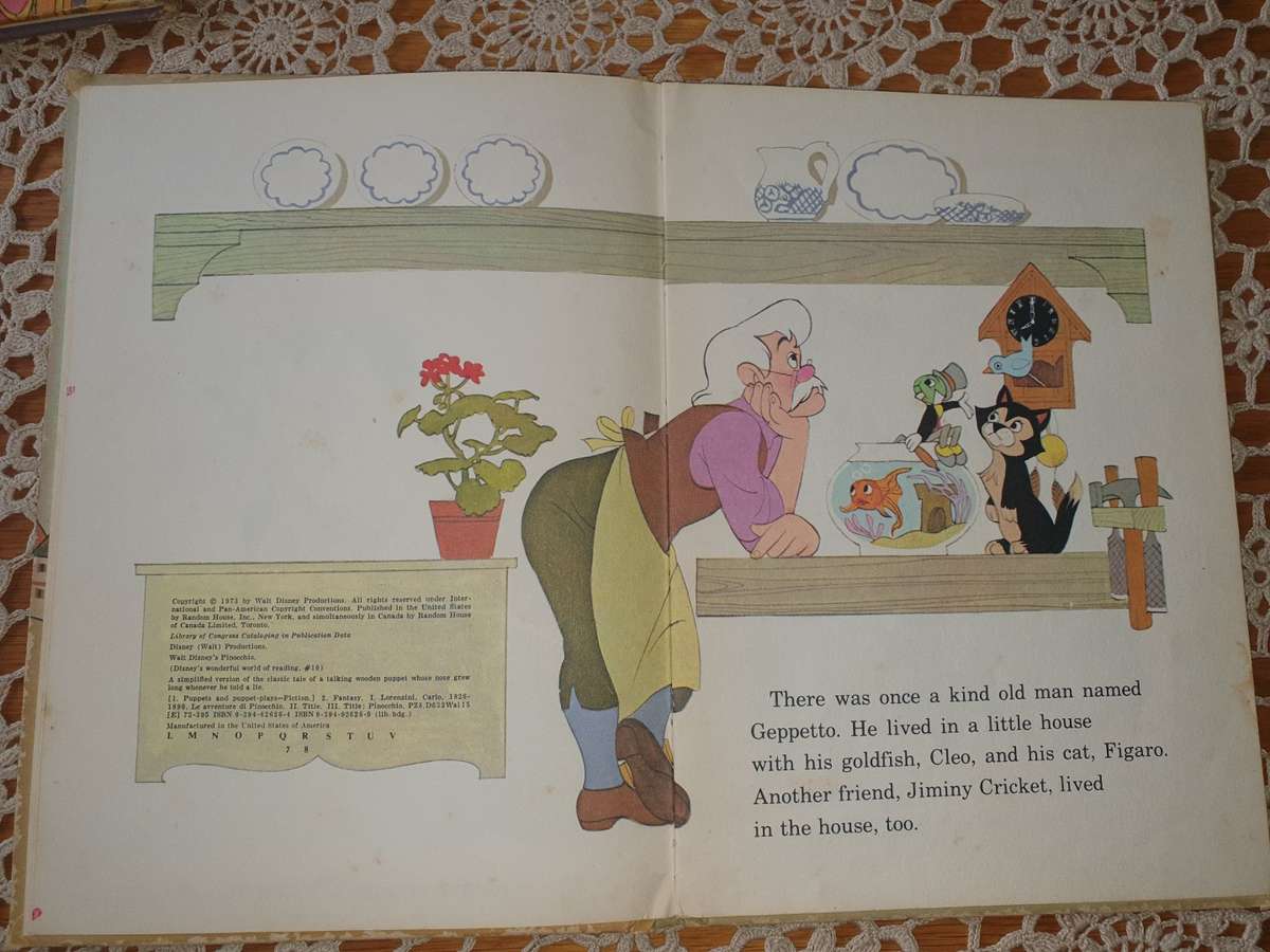 Three Vintage Walt Disney Classic novels from early 1970's
