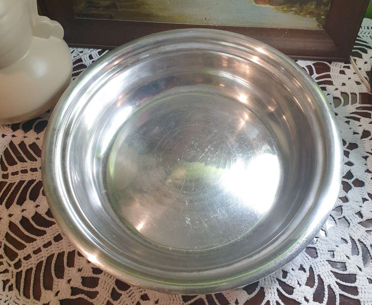 SILVER PLATED FRUIT BOWL