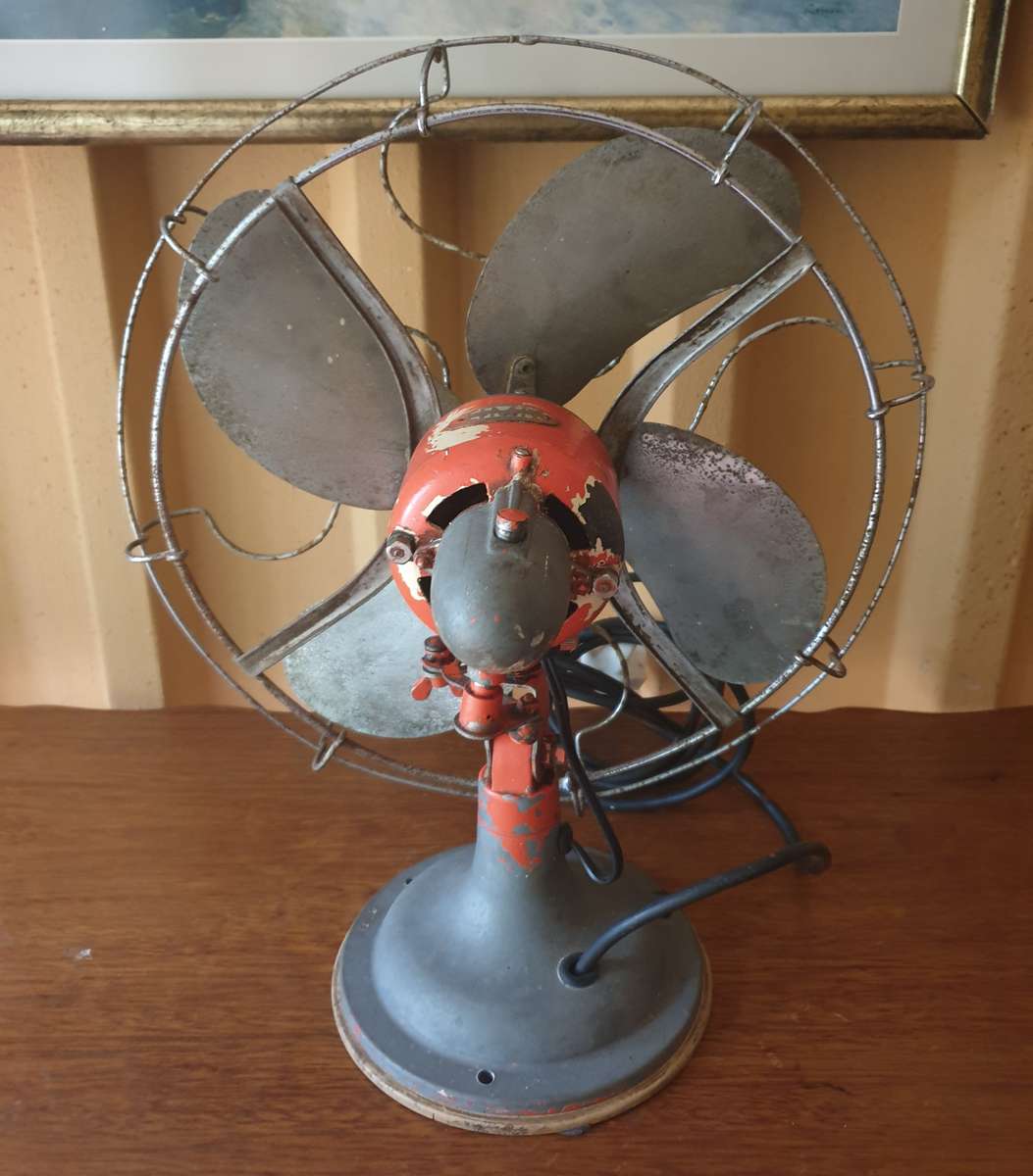 Very Rare Antique LIMIT 1950's Electric fan - Made In England