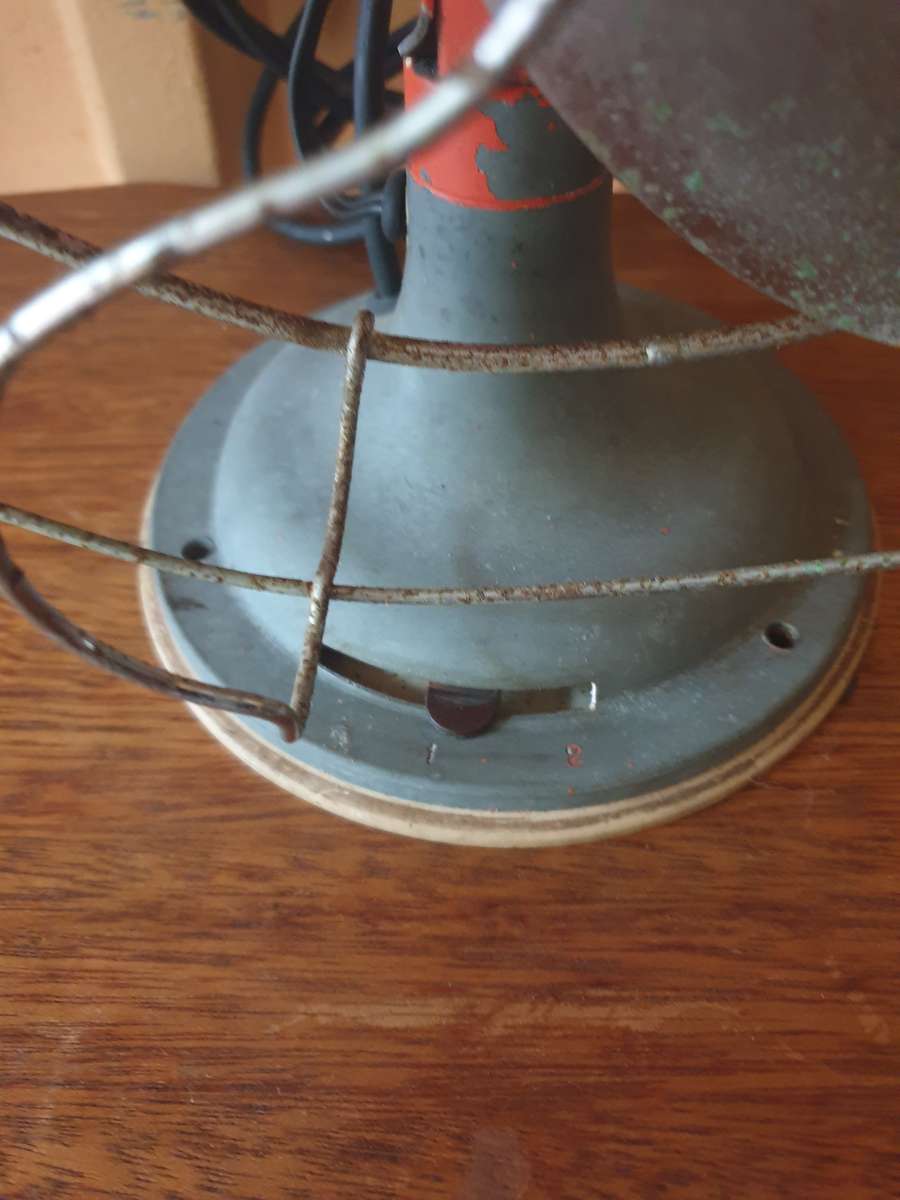 Very Rare Antique LIMIT 1950's Electric fan - Made In England