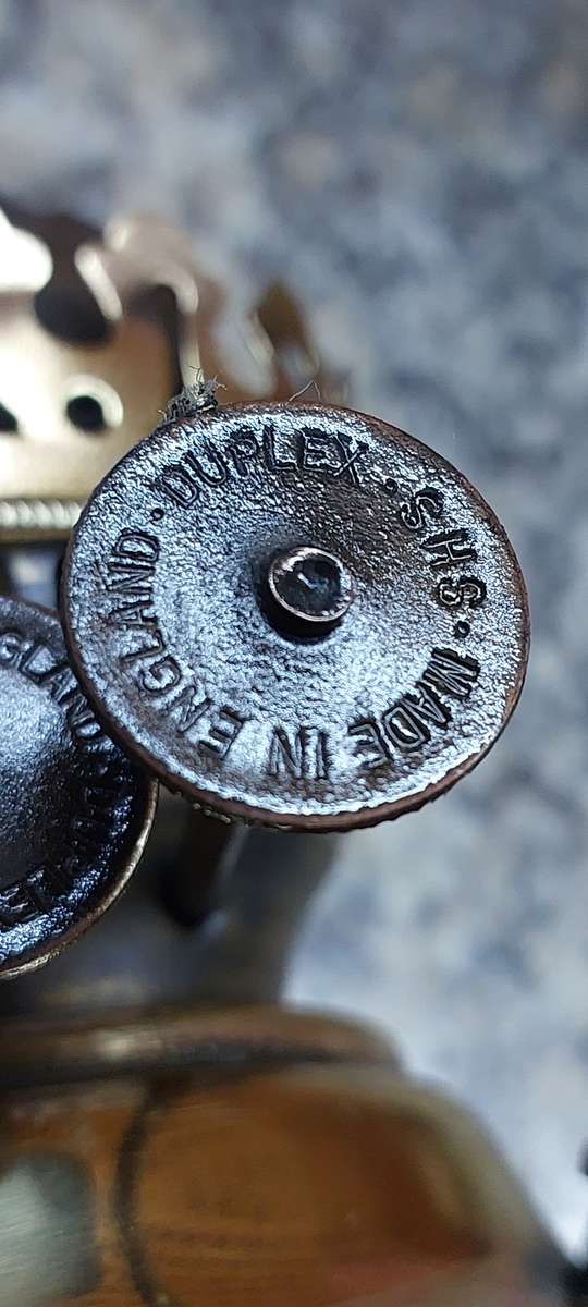 Early 20th Century Duplex Oil Lamp with Glass Shade