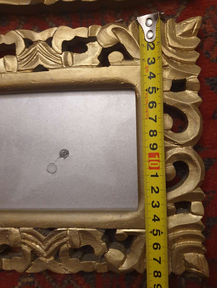 SET OF PHOTO FRAMES | GLASS GOOD | WOODEN |