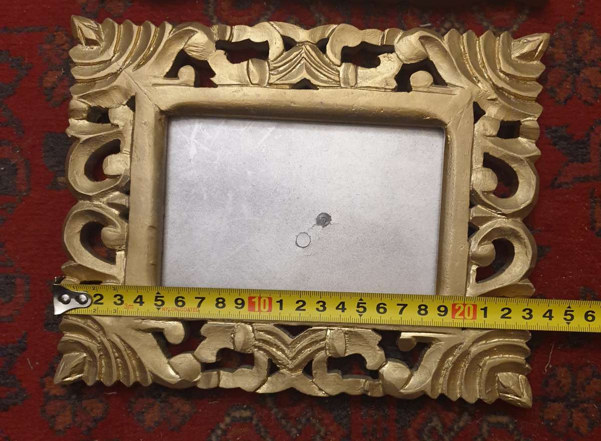 SET OF PHOTO FRAMES | GLASS GOOD | WOODEN |