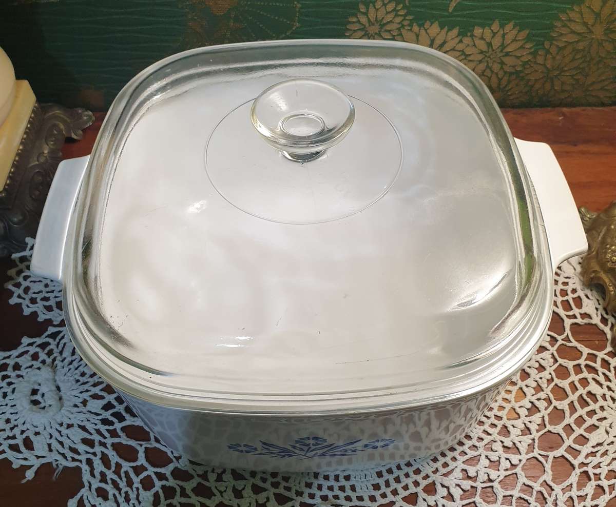 Corning ware Blue Cornflower  Casserole Dish | 02 |