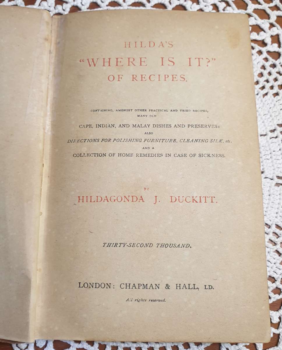 Mrs Beetons Family Cookbook  | HILDA'S "WHERE IS IT?" OF RECIPES | 2 VINTAGE BOOKS |