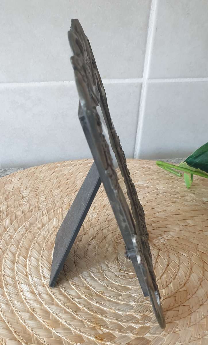 Photo Frame | PEWTER | METAL | JUST MARRIED |