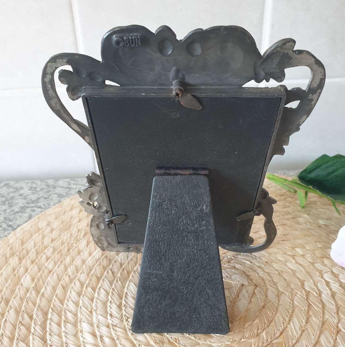 Photo Frame | PEWTER | METAL | JUST MARRIED |