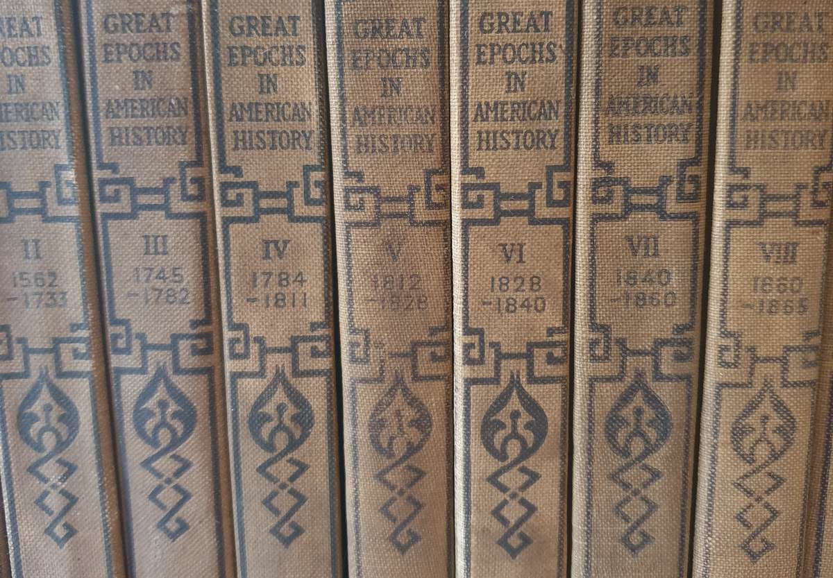 Rare Great Epochs in American History Complete 10 Vol  Francis W. Halsey |