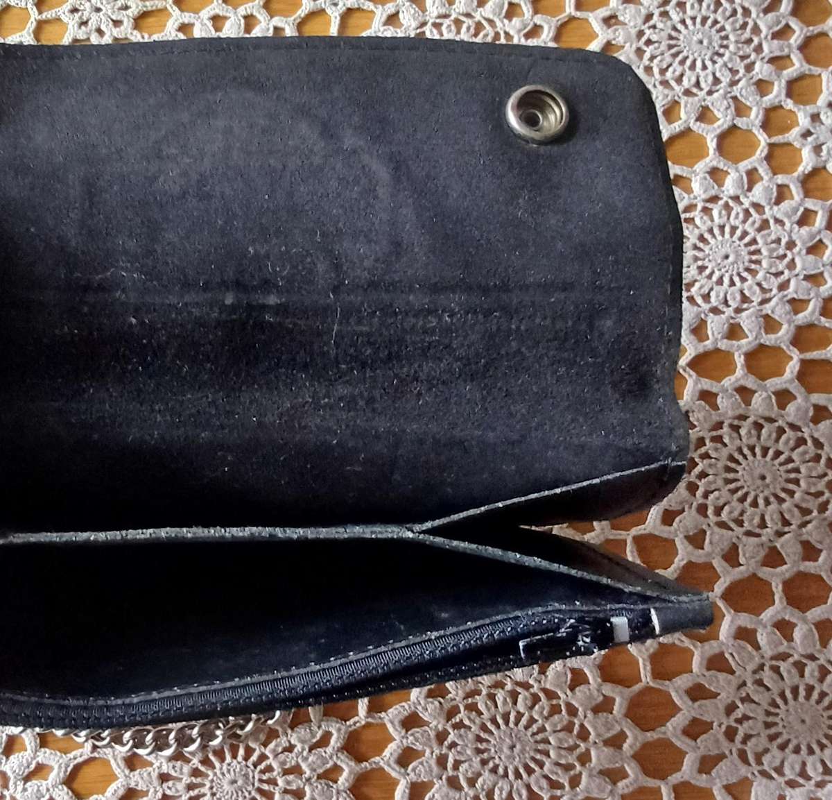 Harley-Davidson Men's Vintage Leather Biker Wallet with Chain & Clip