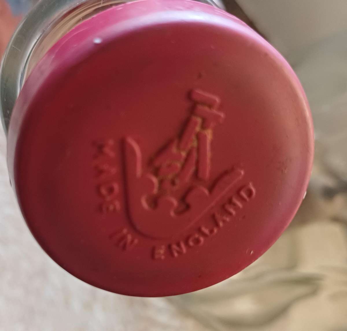 Vintage 1960s Jobling Pyrex Glass Rolling Pin  Classic Kitchenware