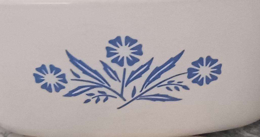 Corning Ware Blue Cornflower Dish