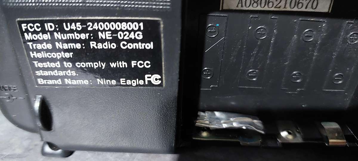 Nine Eagles model ne rc 106 a helicopter