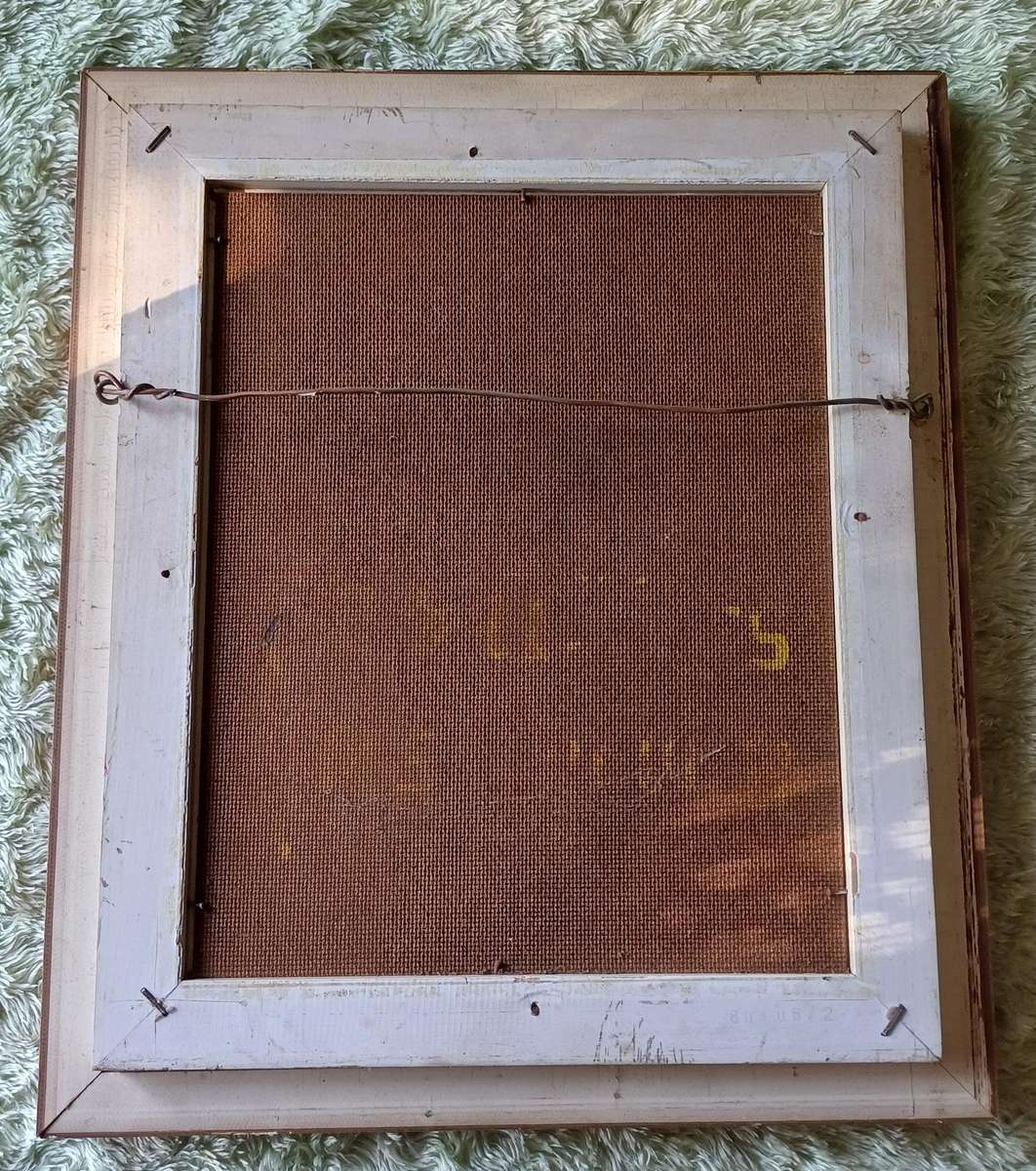 Signed Robert Cox Oil On Board Floral Still Life Painting